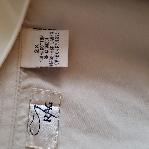 💎 RAG jacket button down. Size 2X - Picture 3 of 5